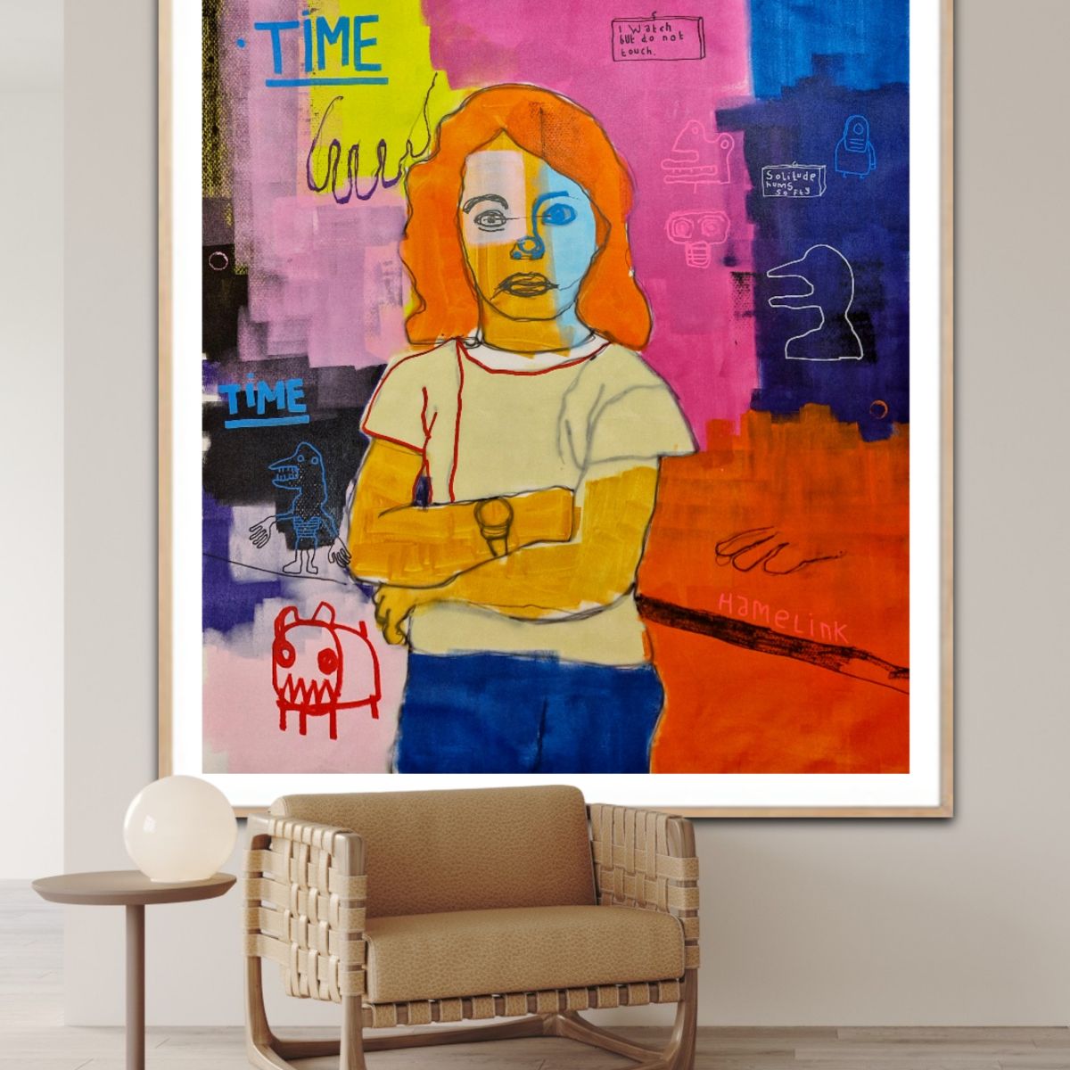 The Silent Witness Original Hand Signed Contemporary Popculture