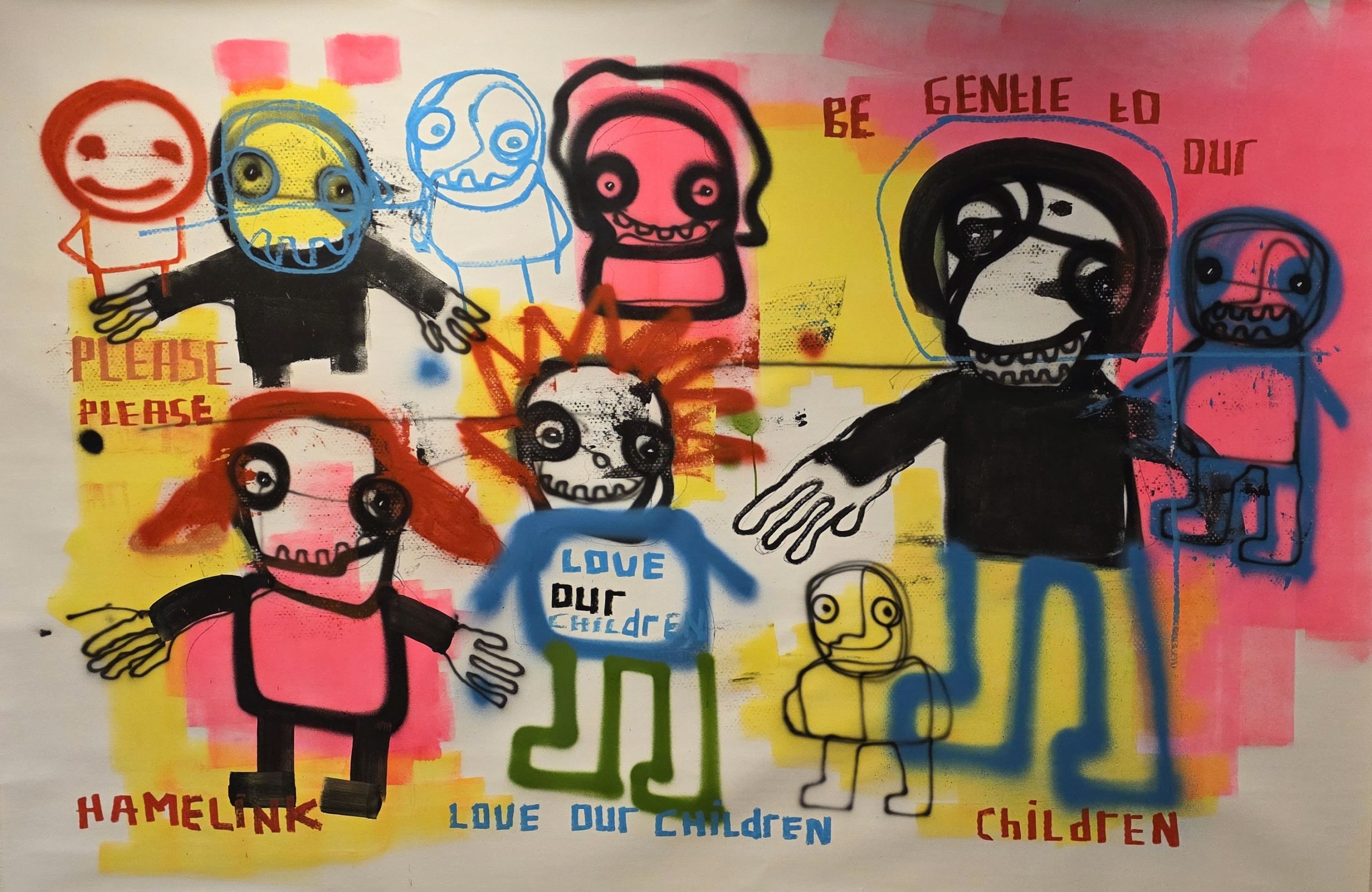Love Our Children by bART Hamelink