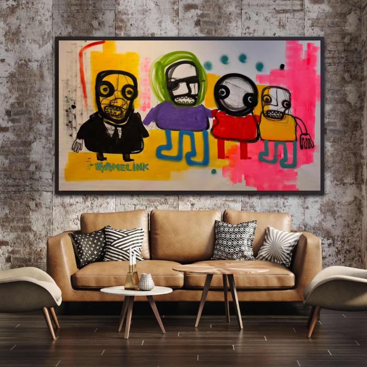 The Ones Beside Mes Original Hand Signed Contemporary Popculture