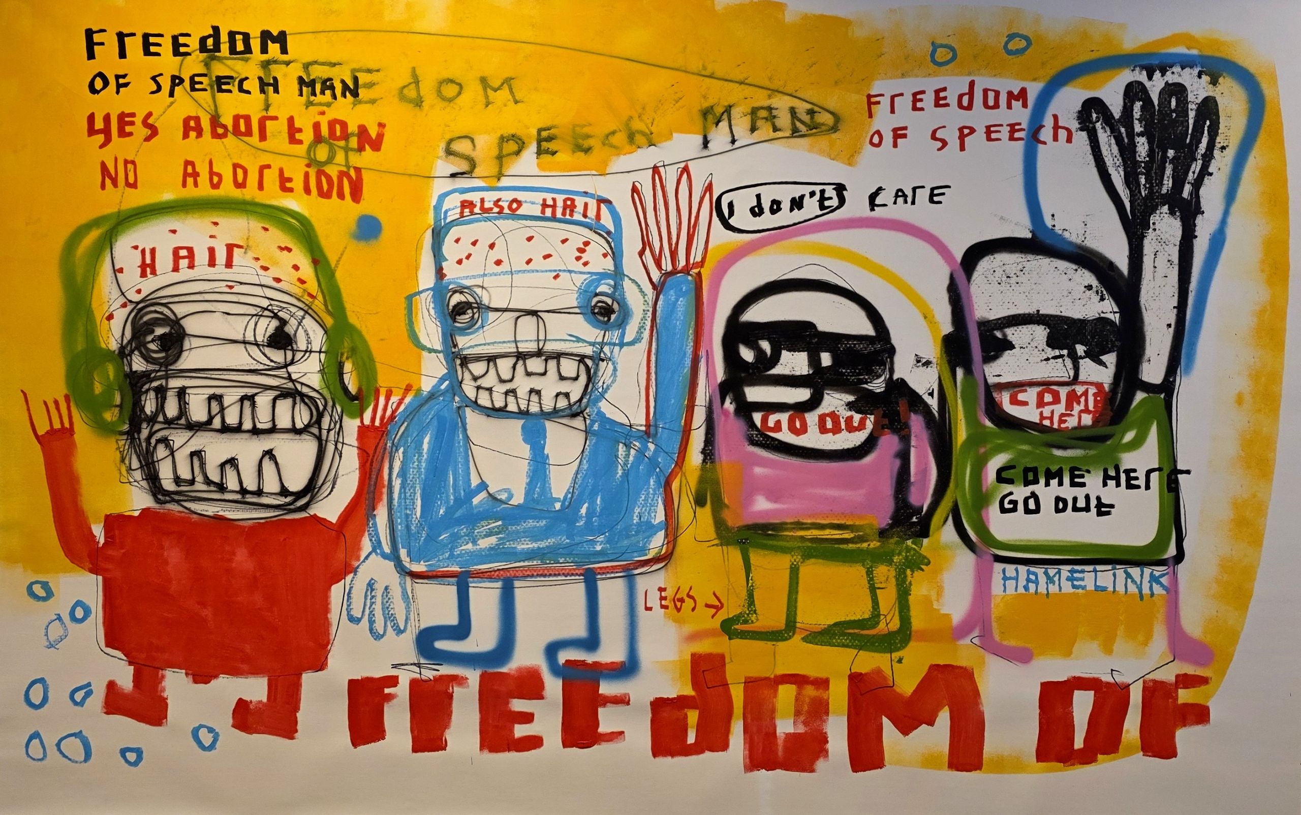Freedom of Speech by bART Hamelink