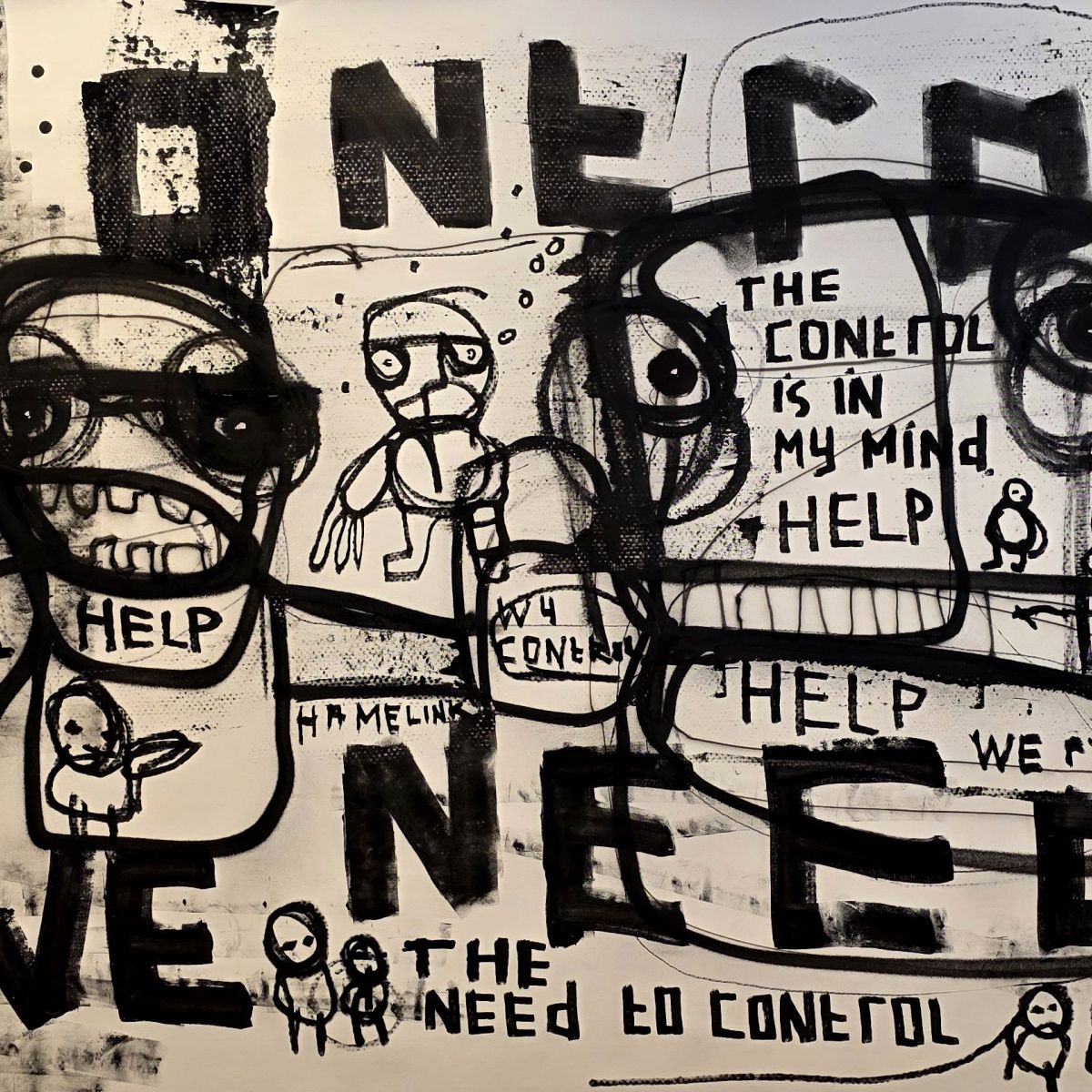 The Need to Control by bART Hamelink for 1199
