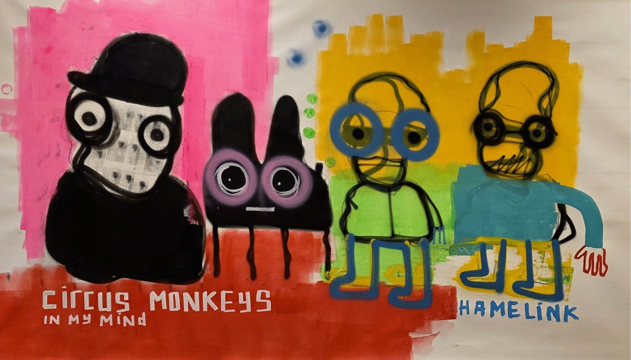 Circus monkeys by bART Hamelink
