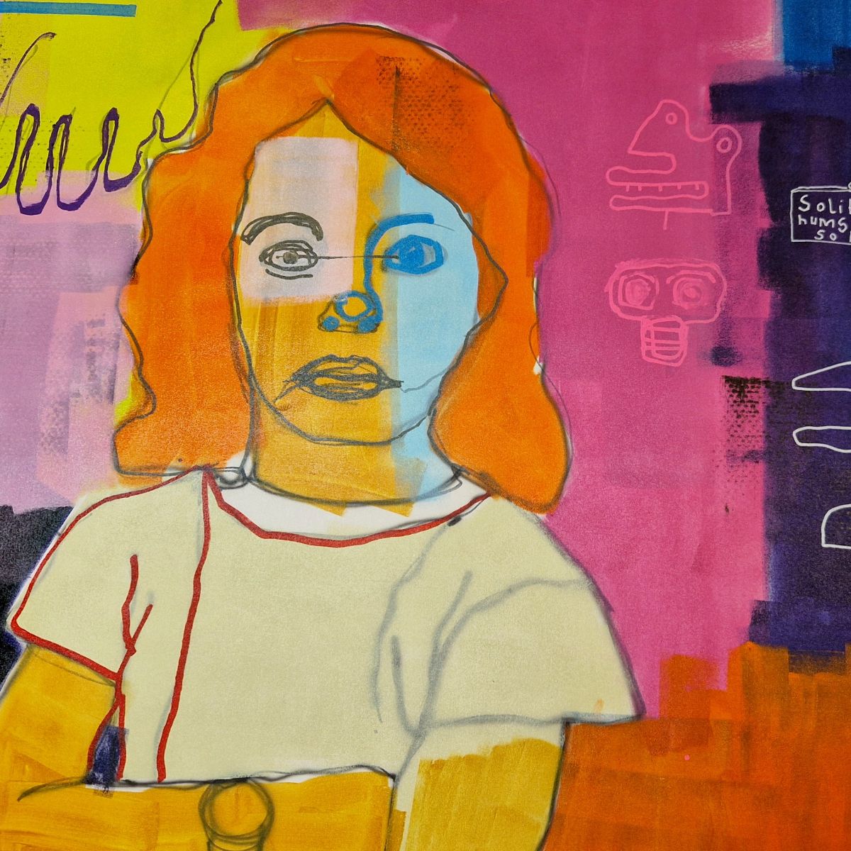 The Silent Witness Original Hand Signed Contemporary Popculture