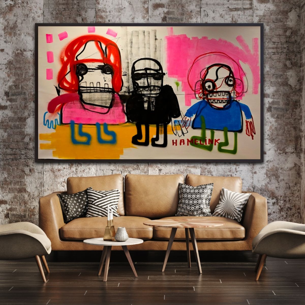 Connected in Our  Differences Original Hand Signed Contemporary Popculture
