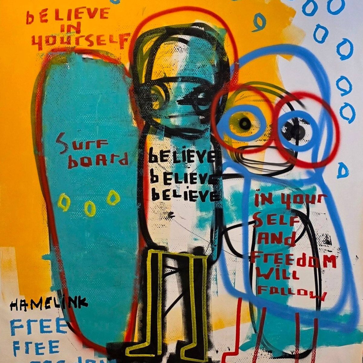 Believe in yourself by bART Hamelink for 1099