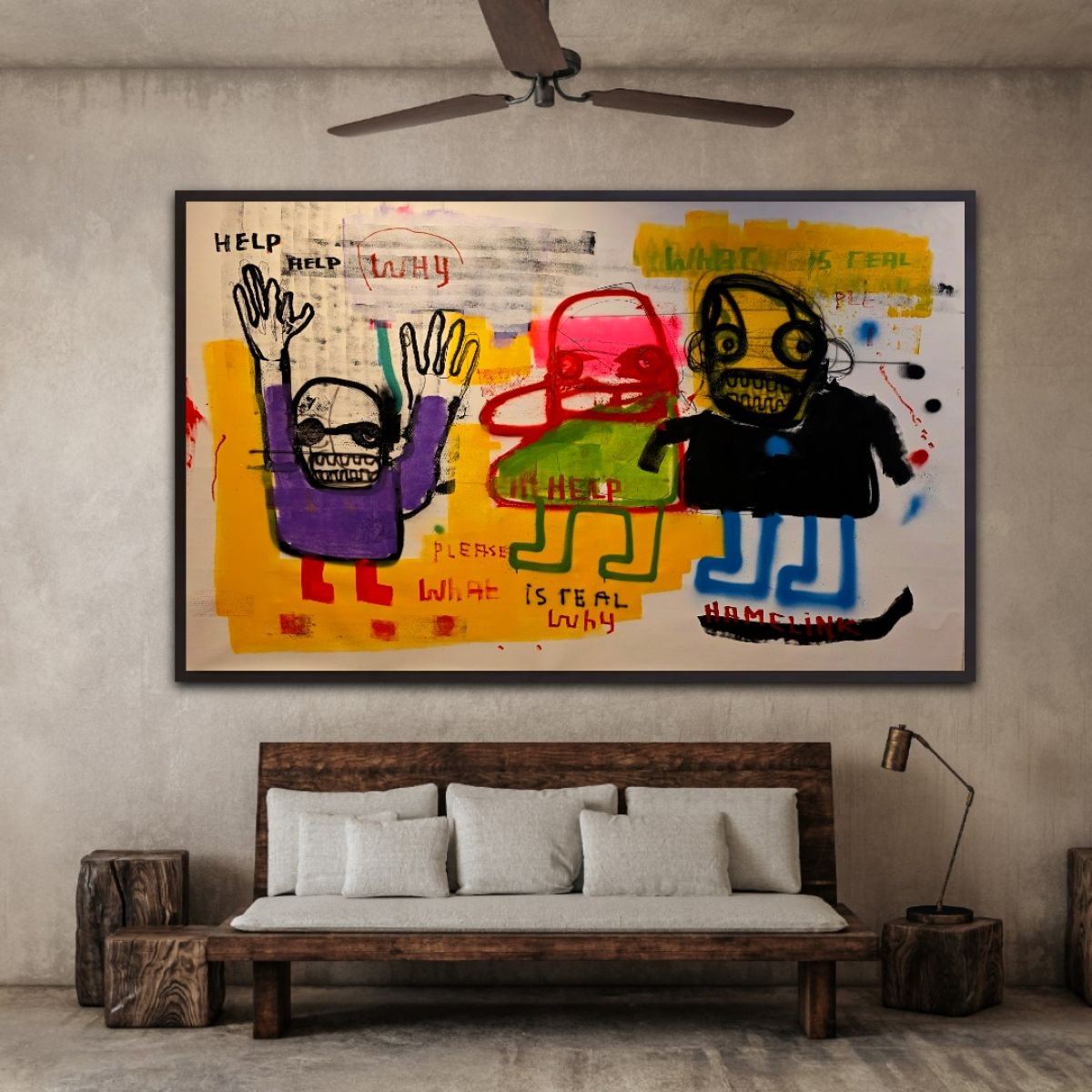 What Is Real? Original Hand Signed Contemporary Popculture