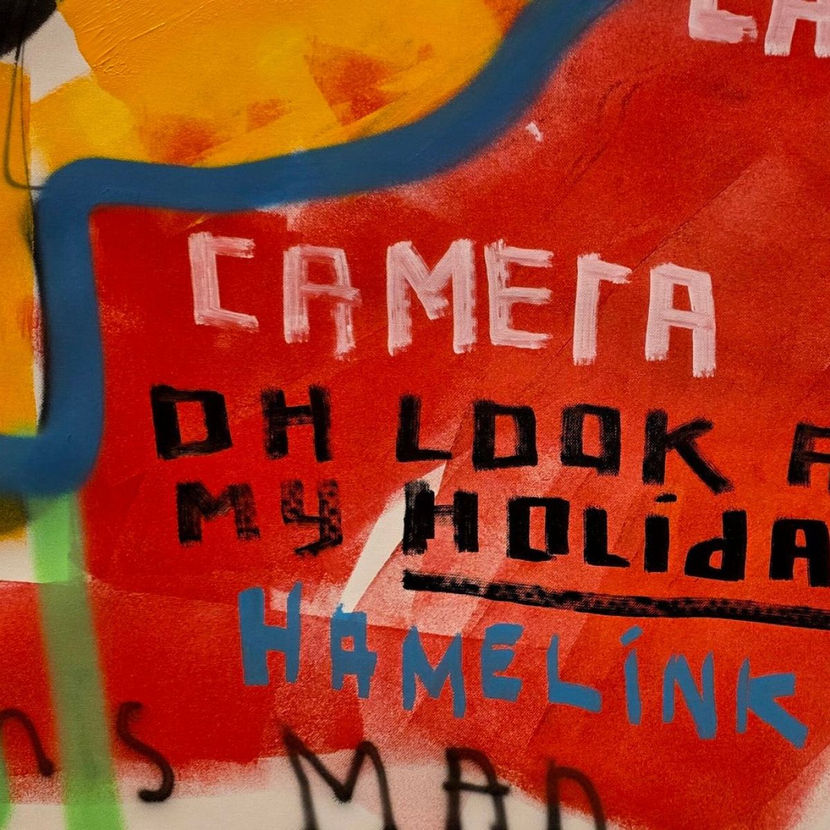 The please camera Original Hand Signed Contemporary Popculture